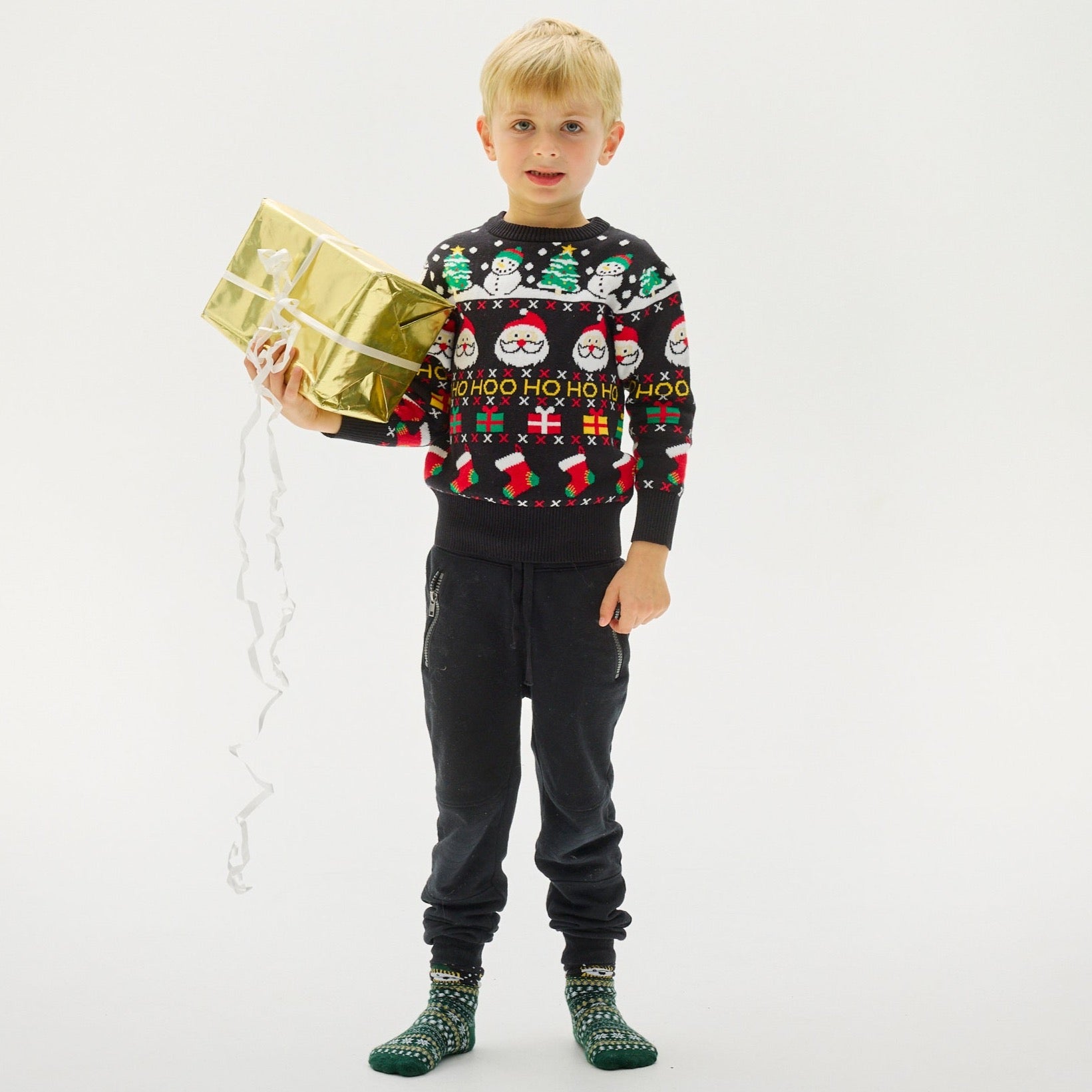 Il Maglione Natalizio Allegro - Bambini.
